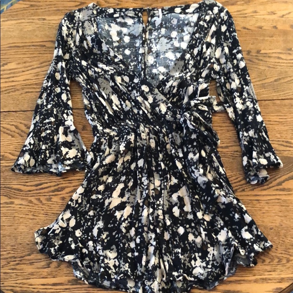 Free People Wrap Romper